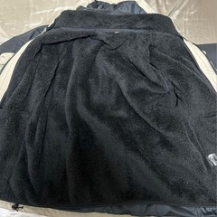 THE NORTH FACEマウンテンライトジャケットミネラルグレーフリース付きの画像
