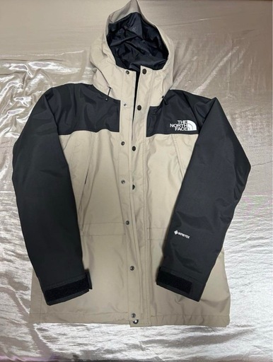 THE NORTH FACEマウンテンライトジャケットミネラルグレーフリース付き