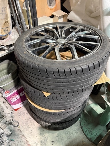 社外ホイール たタイヤ付き