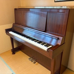 ヤマハ　Ｗ102 ウォルナット色中古ピアノの画像