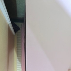 ピンクのテレビ台 剥がれありです🙆‍♀️の画像