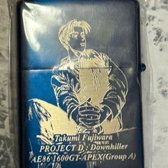 ⭐️希少品⭐️zippo 頭文字D 藤原拓海　AE86GT-APEX トレノの画像