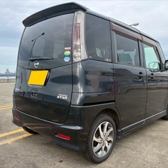 フル装備お買い得車☆月々1万円〜分割払い可❗️ 車検2年付き！【名義変更代込み】大人気☆日産 ルークスハイウェイスター☆Bluetooth対応ナビ付き☆走行中DVD見れます☆ETC付き☆便利なバックカメラ付き☆電動スライドドア☆ドラレコ付き☆スマートキー☆フルオートエアコン☆純正アルミ！そのまま乗って帰れます❗️の画像