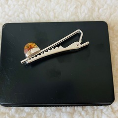 ネクタイピン ネクタイ 花模様 お洒落 小物の画像