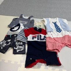 7枚夏物格安80サイズ男の子服の画像