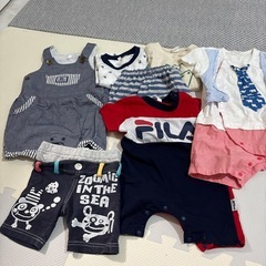 7枚夏物格安80サイズ男の子服の画像