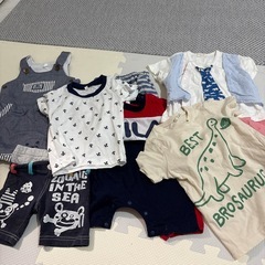 7枚夏物格安80サイズ男の子服の画像