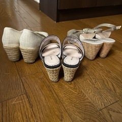 Mサイズヒール ３足　さしあげますの画像