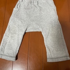 【80】コムサ グレー スウェット 冬服 長ズボンの画像