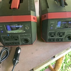 【SET販売】R7⑪
中古ポータブル電源スアオキS370の画像