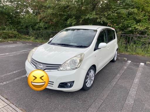 日産ノート　4WD スタッドレス交換済み