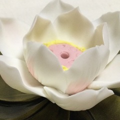 蓮のお香たて　新品・未使用の画像