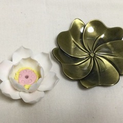 蓮のお香たて　新品・未使用の画像