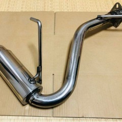 ジムニー　jb23 ステンレスマフラーの画像