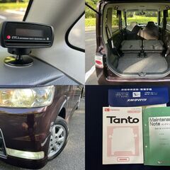 ダイハツ タントカスタムL 車検あり ETC付きコミコミ価格 下取り大歓迎の画像