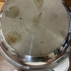 北陸アルミ厚手ちり鍋　ガス火用
の画像