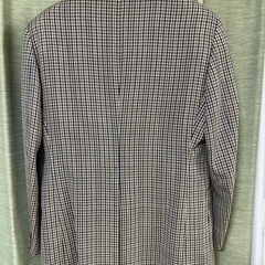 DAKS  ダックス　テーラード　ジャケット　チェック　スーツ　サイズM  AB6  ブレザー ジャケット チェック柄 背抜きの画像