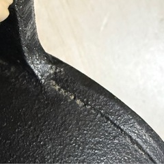 スキレット　鍋　14cmに近いがサイズ不明　IH対応　落ちない汚れ多数　ガスコンロ対応かは不明　フライパン　キッチン用品　キャンプの画像