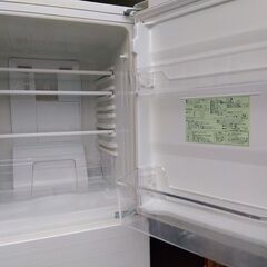 ユーイング 110L 2ドア 冷蔵庫 UR-F110H 2017年製の画像