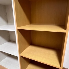 カラーボックス　2個　無料の画像