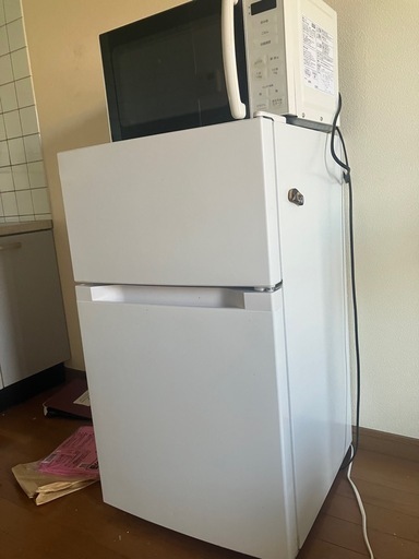 冷蔵庫と電子レンジ