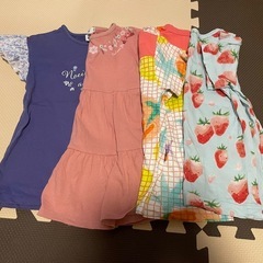 【ブランド子供服11点】女の子110夏服の画像