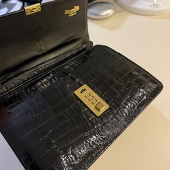 セカンドバッグ　アリゲーター　クロコダイル　クラッチバッグ　バッグ　の画像