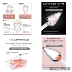 フェイシャル　アイロン美顔器　SKIN massager の画像