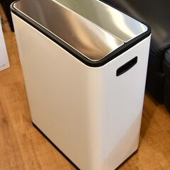 ●お買い得(^^♪●アウトレット特価*'ω'*●EKO　分別ごみ箱　エコフライ　分別　ホワイト　未使用●相模原　横浜●ダストボックス　ゴミ箱の画像