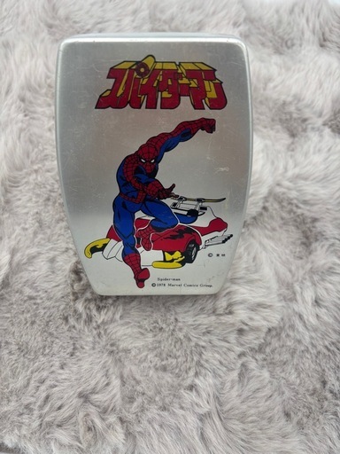 激レア 1978年 スパイダーマン 東映版 昭和レトロ 弁当箱　ヴィンテージ