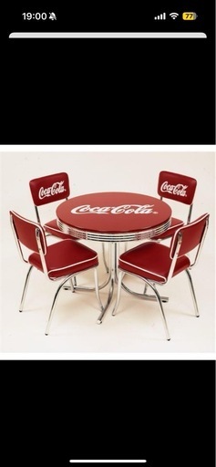 コカコーラ　テーブルセット