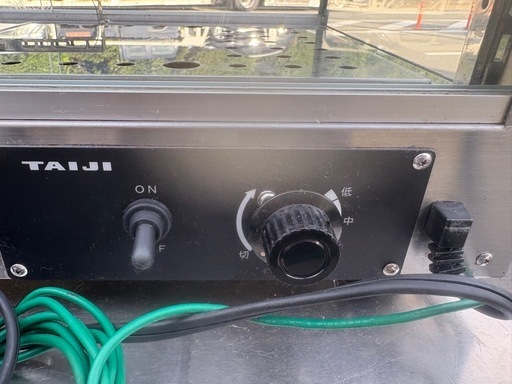 ■中古品 タイジ温蔵ショーケース OS-600N 2022年 ホットショーケース 100V 600ｘ350ｘ465ｍｍ 厨房■