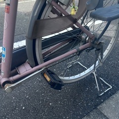 【引き取り限定】　非電動　子供乗せ自転車の画像