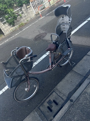 【最終値下】　非電動　子供乗せ自転車