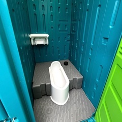 数量限定　簡易水洗汲取式仮設とトイレの画像