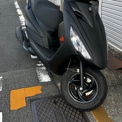 ヤマハ　アクシスZ マットブラック 乗って帰れます。　愛知発の画像