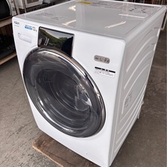 ✨ 2022年製 アクア ドラム式洗濯乾燥機 洗濯12kg / 乾燥6kg 🚿 自動投入機能付き 🚚 配達・設置可能 / 動作保証ありの画像