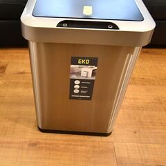 ●お買い得(^^♪●アウトレット特価*'ω'*●EKO　センサーごみ箱　ホライゾン　未使用●相模原　横浜●ダストボックス　ゴミ箱の画像