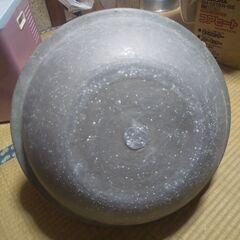 金属製のタライの画像