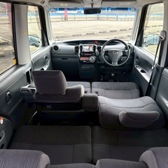 低走行8万キロ台☆24年式☆月々9千円〜分割可❗️車検2年付き！【名義変更代込み】広い車内！大人気‼️ダイハツ タントカスタム☆Bluetoothナビ付き☆走行中DVD見れます☆純正アルミ☆事故修復歴無し☆電動スライドドア☆ドライブレコーダー☆そのまま乗って帰れます！の画像