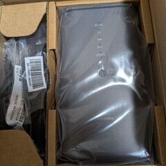 【新品未使用】　docomo home 5G  HR02　ルーターの画像