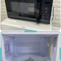 ①冷蔵庫&洗濯機&電子レンジセット⭐️の画像