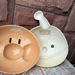 レトロ　アンパンマン　お面　2個セットの画像