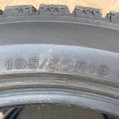 BRIDGESTONE 195/50R19 23年製　冬タイヤの画像