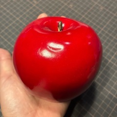 リンゴ　置物？の画像