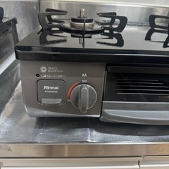 【美品】ガスコンロ　『Rinnai RTE565PBK』の画像