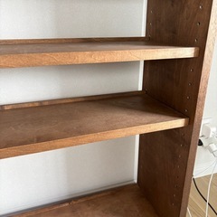 ベルメゾン　くさび棚風オープンラック ＜幅８４．５cm＞　　の画像