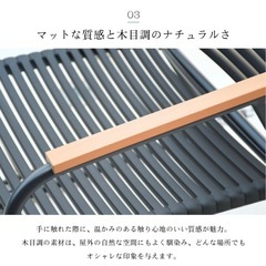 【未使用】ガーデンテーブル　チェア　セットの画像