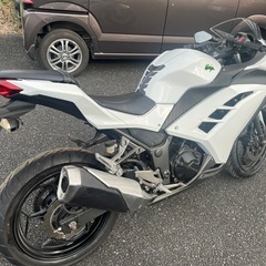 カワサキ　ニンジャ250 タイヤ前後新品　自賠R9/6付きの画像
