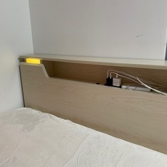 ダブルベッド　フレーム　美品　の画像